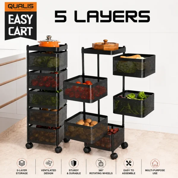 Qualis easy cart 5 layer Qualis easy cart 5 layer