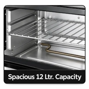 Skyline 12L Oven Toaster Griller 1000W | Compact Electric OTG for Baking, Grilling, Toasting & Reheating - Image 4