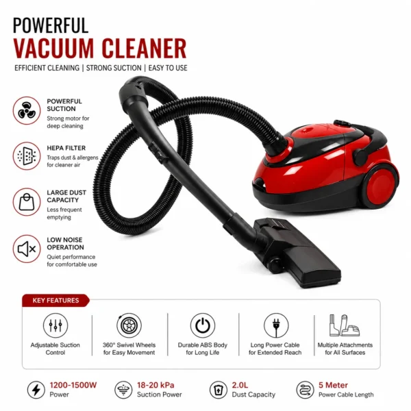 SKYLINE VACUUM CLEANER VTL2525B