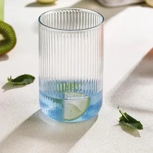Super Mom Casa Glass Pack of 6 – 300ml Plastic Unbreakable Drinking Glass Set for Juice & Water - Image 3