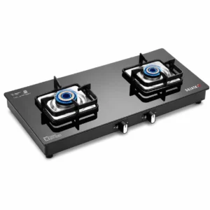 Sujata Classic Glass Cooktop | Toughened Glass Gas Stove with SABAF Valve, Manual Ignition, 2, 3 & 4 Burner - Image 4
