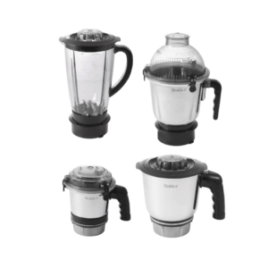 Sujata MG03 1000W Mixer Grinder | 25000 RPM, Double Ball Bearing Motor, 4 Jars with Coconut Milk Extractor - Image 2