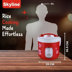 Skyline 1.8L Digital Pressure Cooker 700W – Compact Electric Rice Cooker for Quick & Delicious Meals - Image 5