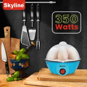 Skyline 350W Electric Egg Boiler (VTL-6161) – Quick & Easy Egg Cooker with BPA-Free Plastic - Image 8