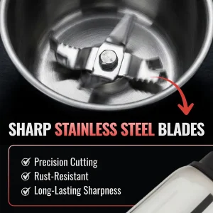 Skyline 550W Mixer Grinder with 2 Stainless Steel Jars (VTL-1500) – Tough & Reliable Kitchen Essential - Image 4