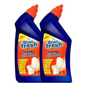 Stanfresh Toilet Cleaner Rose World Fragrance 500ml (Pack of 2) – Powerful Bathroom Cleaning Liquid