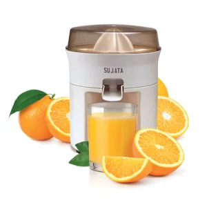 Sujata Citromatic 40W Citrus Juicer | Electric Juicer for Oranges & Lemons with Anti-Drip Spout