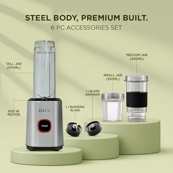 Sujata nutromatic 600 jars