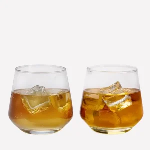 YERA Prime Oak Whisky Tumbler Pack of 6Pcs 300ml Each (TH10ALG) – Premium Glass Drinking Tumbler Set - Image 3