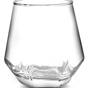 YERA Prime Oak Whisky Tumbler Pack of 6Pcs 300ml Each (TH10ALG) – Premium Glass Drinking Tumbler Set