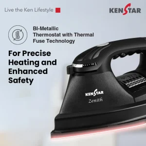 Kenstar  Zenith Heavy Weight Iron ? 1000W, Non-Stick Soleplate - Image 3