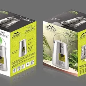 Mirror Stainless Steel Conical Water Tank with Tap 15 Litre – Large Hammered Water Matka for Home & Kitchen - Image 3