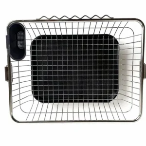 Nayasa Stainless Steel Bartan Tokra with Plastic Tray & Spoon Holder | Dish Drainer Rack Small & Big Sizes for Kitchen - Image 4