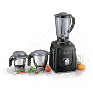 Sujata MG01 1000W Mixer Grinder | 25000 RPM, Double Ball Bearing Motor, 3 Jars, Self-Aligning System