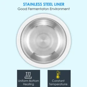 Agaro Classic Electric Yogurt Maker 33603 | Automatic Homemade Curd & Yogurt Maker Machine for Kitchen - Image 4