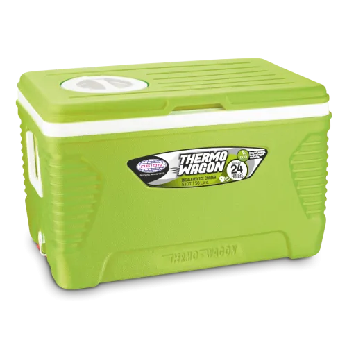 Asian thermo-wagon-ice-cooler-roundc-50L-green