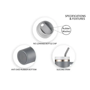 Dubblin Bold 900 Vacuum Insulated Tumbler 900ml with Lid Stainless Steel Travel Mug - Image 3