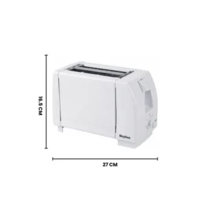 Skyline 750W 2-Slice Pop-Up Toaster (VTL-7021) – 7 Browning Levels & Cool Touch Body Bread Toaster - Image 5