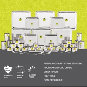 Mirror ss square 42pcs dinner set_3