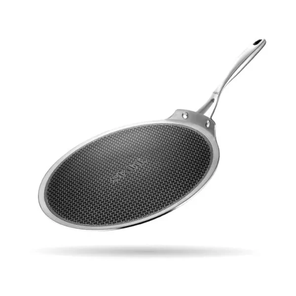Stahl triply hybrid flat tawa 30cm