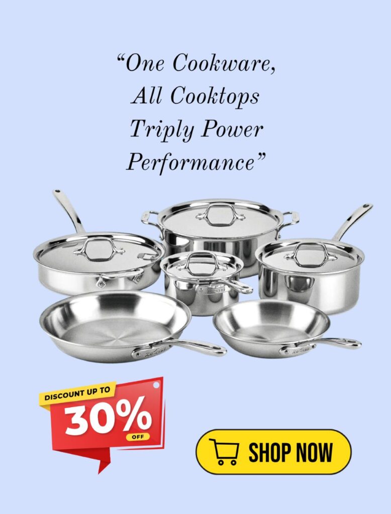 Triply cookware