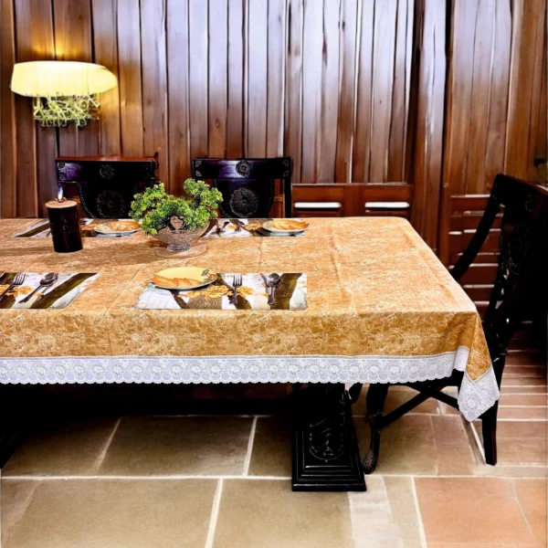 Fohogo milano table cover_ brown Fohogo milano table cover_ brown