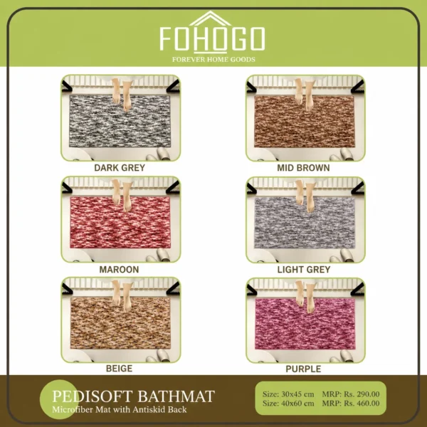 Fohogo pedisoft bathmat Fohogo pedisoft bathmat