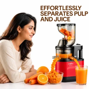 KENSTAR PURA PRO SLOW JUICER_RED_5