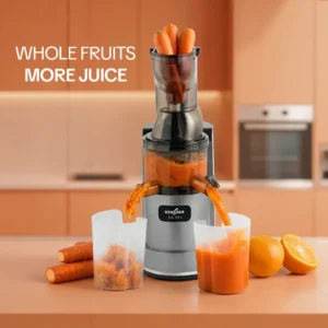 Kenstar FitPro Slow Juicer 150W Turbo Motor 7 Spiral Technology Large Feeding Tube Reverse Function - Image 7