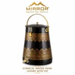 Mirror conical luxury water tank