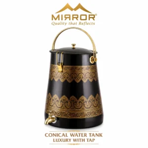 Mirror conical luxury water tank