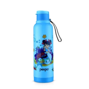 Pexpo Sonnet Kids Stainless Steel Water Bottle 700ml & 900ml Warm & Cold Insulated Leak Proof Sipper Bottle - Image 7