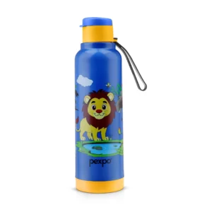 Pexpo Sonnet Kids Stainless Steel Water Bottle 700ml & 900ml Warm & Cold Insulated Leak Proof Sipper Bottle - Image 8