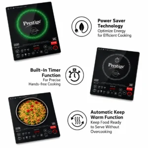 Prestige PIC 6.1 V3 2200W Induction Cooktop with Indian Menu & Whistle Counter - Image 7