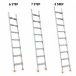 Qualis straight hybrid aluminium ladder