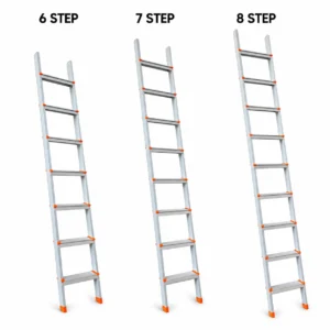 Qualis straight hybrid aluminium ladder