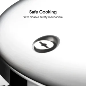STAHL Xpress Triply Pressure Cooker Outer Lid 2.5L, 3L & 5L | Induction Stainless Steel Cooker - Image 4