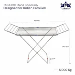 Butterfly cloth stand_3