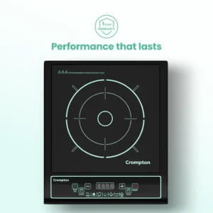 Crompton Instaserve 1200W Induction Cooktop | Digital LED Display with One Touch Cooking Menu - Image 6