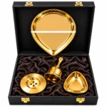 Gold PVD Puja set