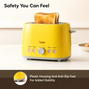 Prestige PPTPKY Pop-Up Toaster 850W | 2 Slice Toaster with Defrost, Reheat & 6 Browning Levels - Image 5
