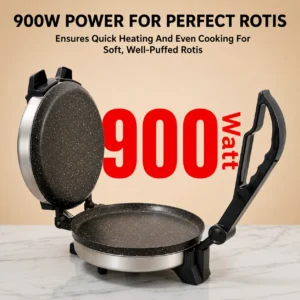 Prestige PRM 5.0 Roti Maker 900W | Non-Stick Granite Plate, Power Indicator & Soft Fluffy Rotis - Image 4