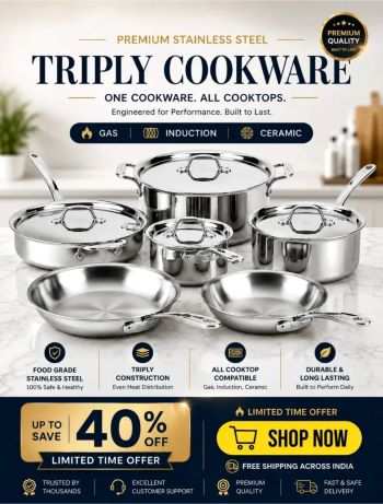 Triply-cookware