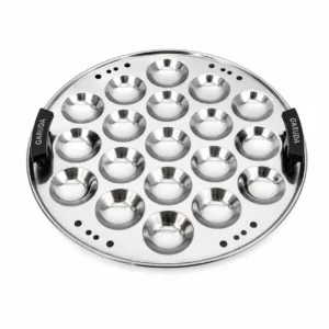 Garuda Stainless Steel Multi Kadai Idli Maker with 6 Plates & Lid | Induction Bottom Dhokla & Momo Steamer - Image 4