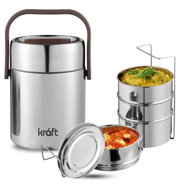 Kraft Perma Therma Tiffin 3 Tier