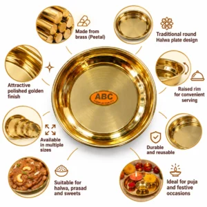 BRASS HALWA PLATE_2