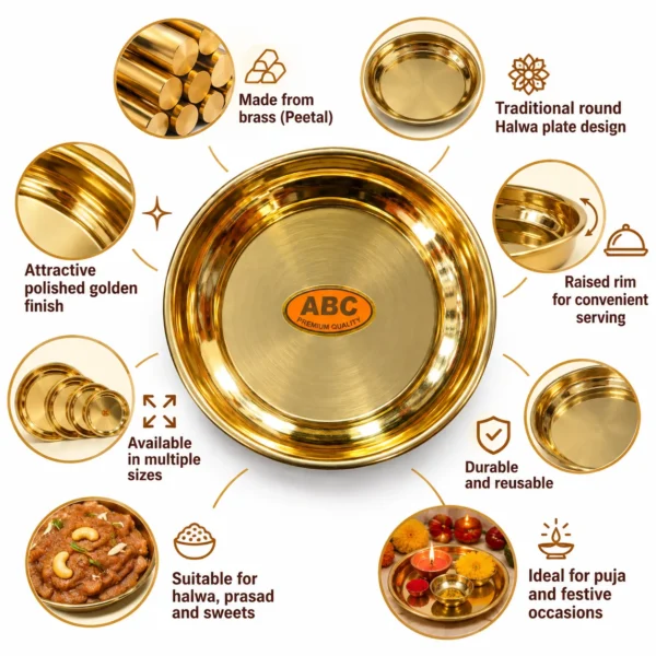 BRASS HALWA PLATE_2