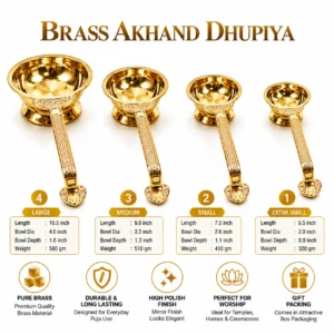 Brass Akhand Dhupiya_3