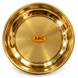 Brass halwa plate