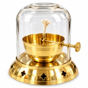 BRASS CASTIN AKHAND DIYA_3NO_1